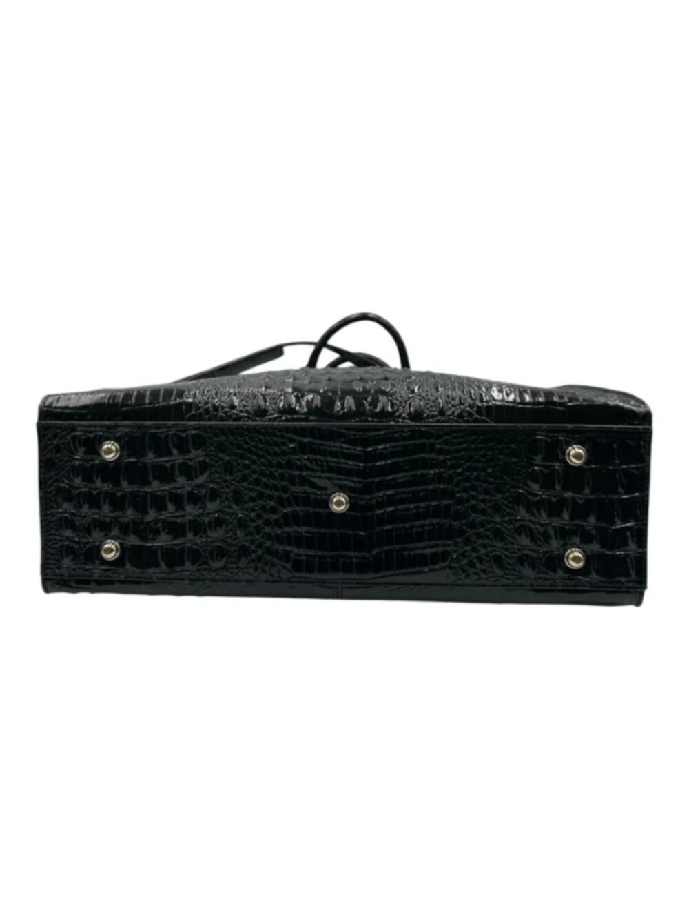 Brahmin Melbourne Large Leather Laptop Business Tote Black - Picture 6 of 8